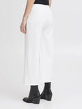 Ichi Pantalone Tuta Donna 20116301 Cloud Dancer - Bianco