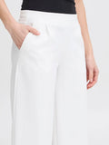 Ichi Pantalone Tuta Donna 20116301 Cloud Dancer - Bianco
