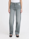 Ichi Jeans Straight Donna 20119128 Light Grey Wash - Denim