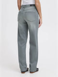 Ichi Jeans Straight Donna 20119128 Light Grey Wash - Denim