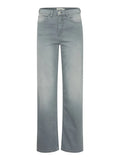Ichi Jeans Straight Donna 20119128 Light Grey Wash - Denim