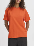 Ichi T-shirt Donna 20119365 Fiesta - Arancione