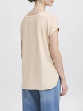 Ichi T-shirt Donna 20121349 Tapioca - Avorio