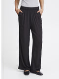 Ichi Pantalone Straight Ihmarrakech Donna 20121729 - Nero