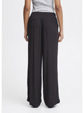 Ichi Pantalone Straight Ihmarrakech Donna 20121729 - Nero