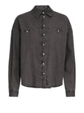 Ichi Camicia Jeans Donna 20122389 Washed Black - Nero