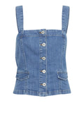 Ichi Top Donna 20122468 - Denim