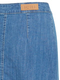 Ichi Gonna Longuette Donna 20122469 - Denim