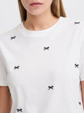 Ichi T-shirt Donna 20122502 Cloud Dancer - Bianco