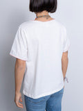 Ichi T-shirt Donna 20122563 Cloud Dancer - Bianco