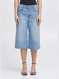 Ichi Shorts Jeans Ihcally Donna 20122663 Light Blue Washed - Denim