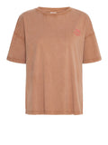 Ichi T-shirt Donna 20122836 Brown Patina - Marrone