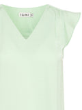 Ichi Blusa Ihcrissy Donna 20122896 Cameo Green - Verde