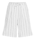 Ichi Shorts Donna 20122918 Cloud Dancer - Bianco