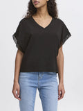 Ichi T-shirt Donna 20122958 - Nero