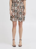 Ichi Shorts Donna 20122982 Folklore Flower Aop - Multicolore