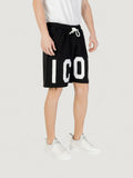 Icon Bermuda Casual Shorts Sportivi Uomo ICUS2S5B001 - Nero