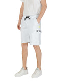 Icon Bermuda Casual Cargo Uomo ICUS2S5B020 - Bianco