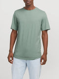 Jack e Jones T-shirt Basher Uomo 12182498 Iceberg Green - Verde