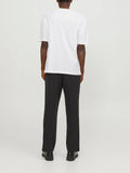 Jack e Jones T-shirt Bradley Uomo 12249319 White - Bianco