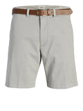 Jack e Jones Shorts Tmarco Franco Chino Uomo 12269368 Ultimate Grey - Grigio