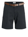 Jack e Jones Shorts Tmarco Franco Chino Uomo 12269368 Dark Navy - Blu