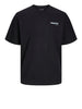 jack e jones t shirt harge printed uomo 12269384 black nero 770037