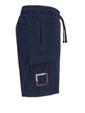 Jack e Jones Shorts Sportivi Tkane Cargo Uomo 12269442 Sky Captain - Blu