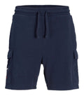 Jack e Jones Shorts Sportivi Tkane Cargo Uomo 12269442 Sky Captain - Blu