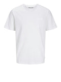 Jack e Jones T-shirt Ake Tampa Pocket Uomo 12270579 White - Bianco