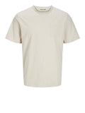 Jack e Jones T-shirt Ake Tampa Pocket Uomo 12270579 Moonbeam - Avorio