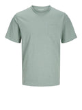 Jack e Jones T-shirt Ake Tampa Pocket Uomo 12270579 Iceberg Green - Verde