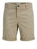 Jack e Jones Shorts Tmarco Arthur Chino Uomo 12272886 Plaza Taupe - Beige