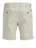 Jack e Jones Shorts Tmarco Arthur Chino Uomo 12272886 Moonbeam - Avorio