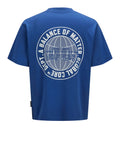 Jack e Jones T-shirt Concrete Globe Uomo 12273284 - Blu