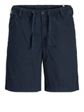 Jack e Jones Shorts Tjaiden Hybridbondi Uomo 12274968 Dark Navy - Blu