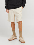 Jack e Jones Shorts Tjaiden Hybridbondi Uomo 12274968 Moonbeam - Avorio