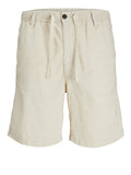 Jack e Jones Shorts Tjaiden Hybridbondi Uomo 12274968 Moonbeam - Avorio