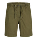 Jack e Jones Shorts Tjaiden Hybridbondi Uomo 12274968 Olive Night - Verde