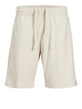 Jack e Jones Shorts Sportivi Tkarl Plisse Uomo 12274987 Moonbeam - Avorio
