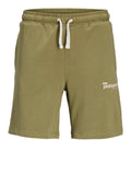 Jack e Jones Shorts Sportivi Tgordon Charge Uomo 12280084 Dried Herb - Verde