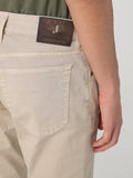 Jeckerson Pantalone 5 Tasche James Skinny Uomo JAMES001 CTCPTGABA00 - Beige