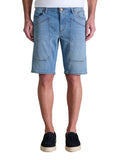 Jeckerson Bermuda Jeans Jayden Uomo JAYDE001 DNDTFDENI03 Blu Medio No Baffi - Denim