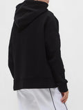 Karl Lagerfeld Felpa Cappuccio Donna A2W20078 Black - Nero
