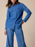 Kocca Camicia Jeans Pole Donna P25PCM5925ABUN0000 - Denim