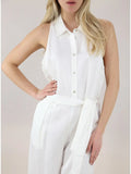 Kocca Jumpsuit Kassia Donna P25PTU5981ABUN0000 - Bianco