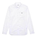 Lacoste Camicia Casual Camicia Uomo CH2933 - Bianco