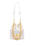 Liu Jo Borsa Secchiello Donna AA5142E0886 Off White - Bianco