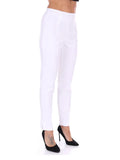 Liu Jo Pantalone Slim Donna CA5275T2957 Star White - Bianco