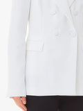 Liu Jo Giacca Doppiopetto Donna CA5340T2957 Star White - Bianco
